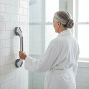 Barra de Apoyo para Ducha y Baño con Ventosas – Pack de 2
