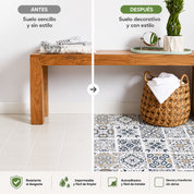 Adhesivos para azulejos de baño y cocina, 10 unidades, 20x20 cm - Mosaico de azulejos de PVC impermeable para decoración de paredes.