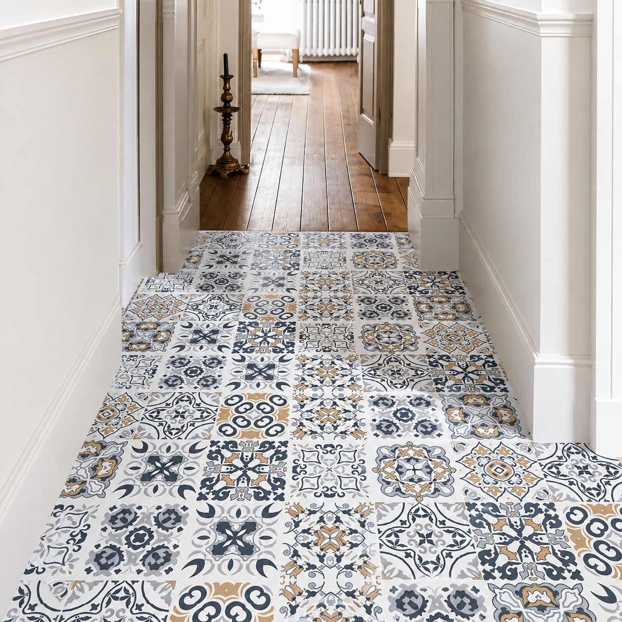 Adhesivos para azulejos de baño y cocina, 10 unidades, 20x20 cm - Mosaico de azulejos de PVC impermeable para decoración de paredes.