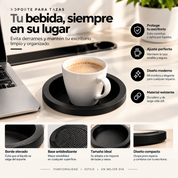 DECODEKO — Mesa Auxiliar Plegable para Laptop, Cama y Sofá, Multifunción con Atril – 60 × 40 cm