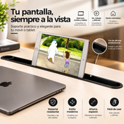 DECODEKO — Mesa Auxiliar Plegable para Laptop, Cama y Sofá, Multifunción con Atril – 60 × 40 cm
