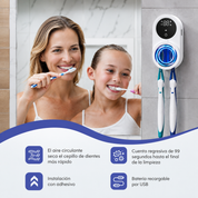 ZENT Uveo Duo Esterilizador Cepillo Dientes - Higienizador Cepillo Dientes