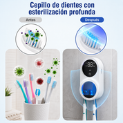 ZENT Uveo Duo Esterilizador Cepillo Dientes - Higienizador Cepillo Dientes