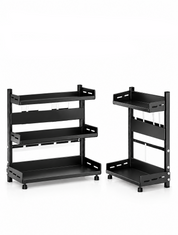 Estante para Almacenamiento de Especias de 2 Niveles Ajustable | Organizador de Cocina de Metal para Encimera