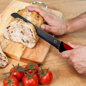 SWISS EXCELLENCE - Juego Set de Cuchillos de Cocina, Conjunto de Cuchillos Profesionales, 5 Cuchillos de Acero Inoxidable y 1 Cuchillo Pelador de Verduras.