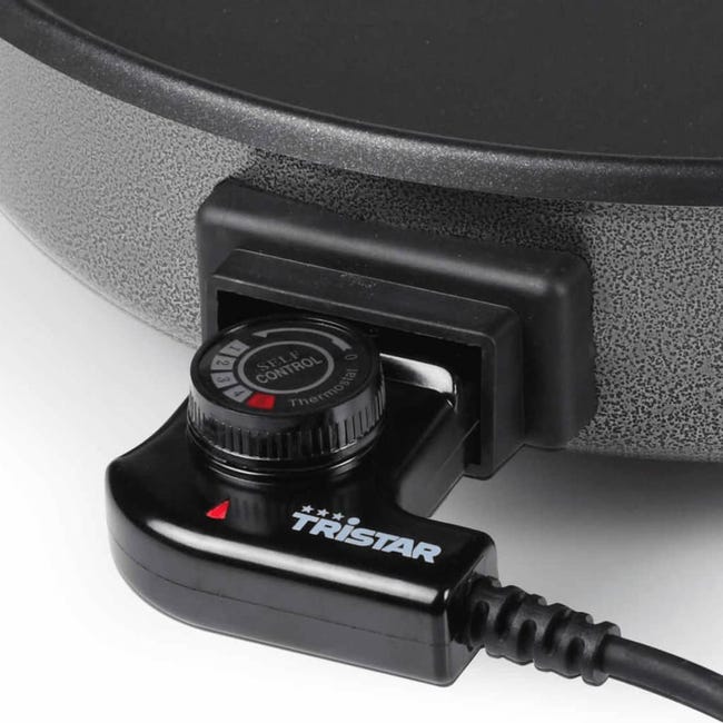Sartén Paellera Eléctrica Antiadherente 40CM - Multicazuela con Termostato Ajustable 240ºC - Plancha Eléctrica para Cocinar sin Esfuerzo - Sartén con Tapa de Cristal para Cocción
